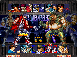 Kizuna Encounter screenshot 4 for Neo Geo AES